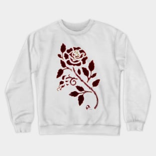 Rose Red Crewneck Sweatshirt